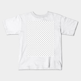 black and white polka dot Kids T-Shirt